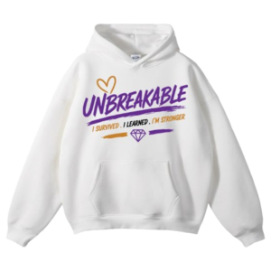 white hoodie